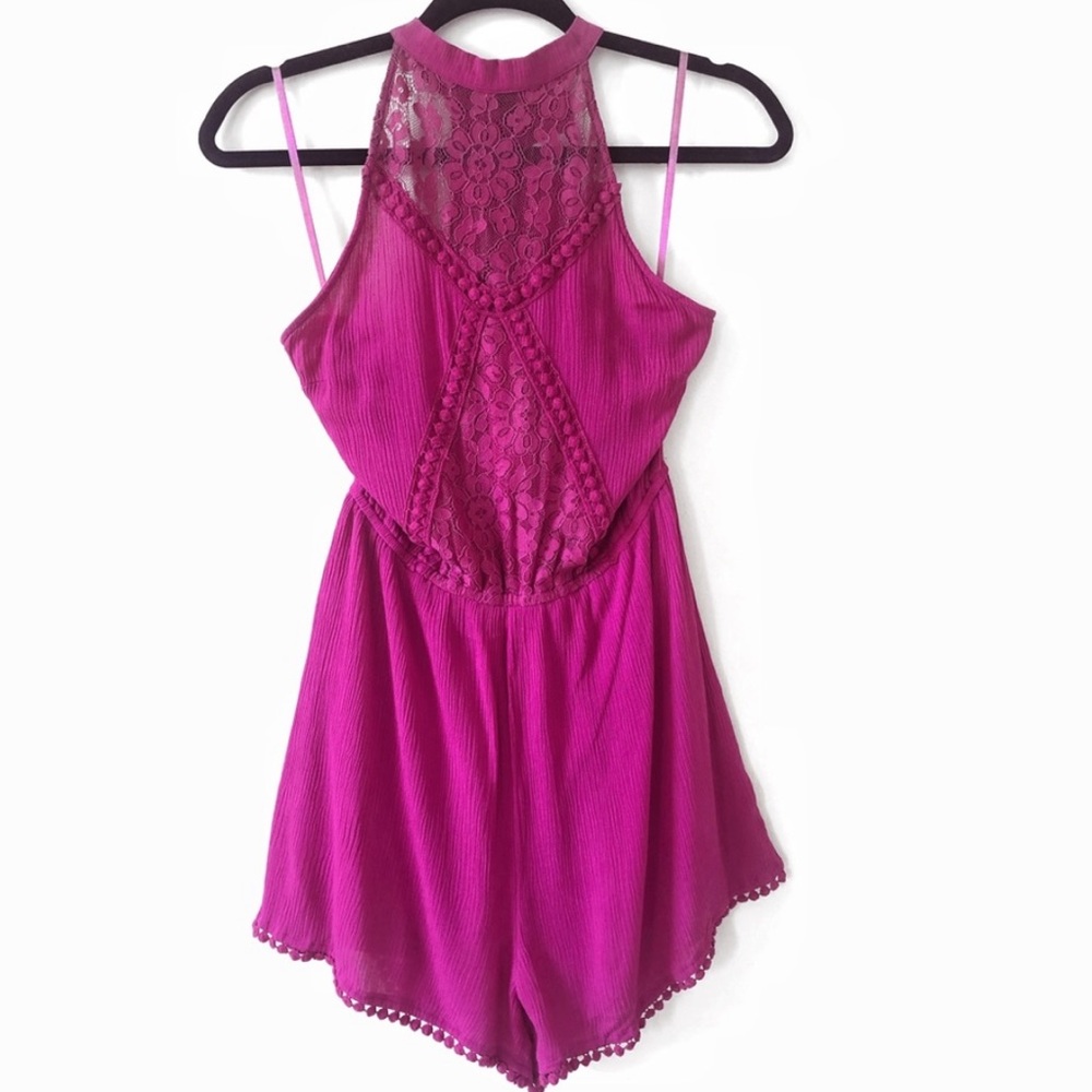 Pink romper